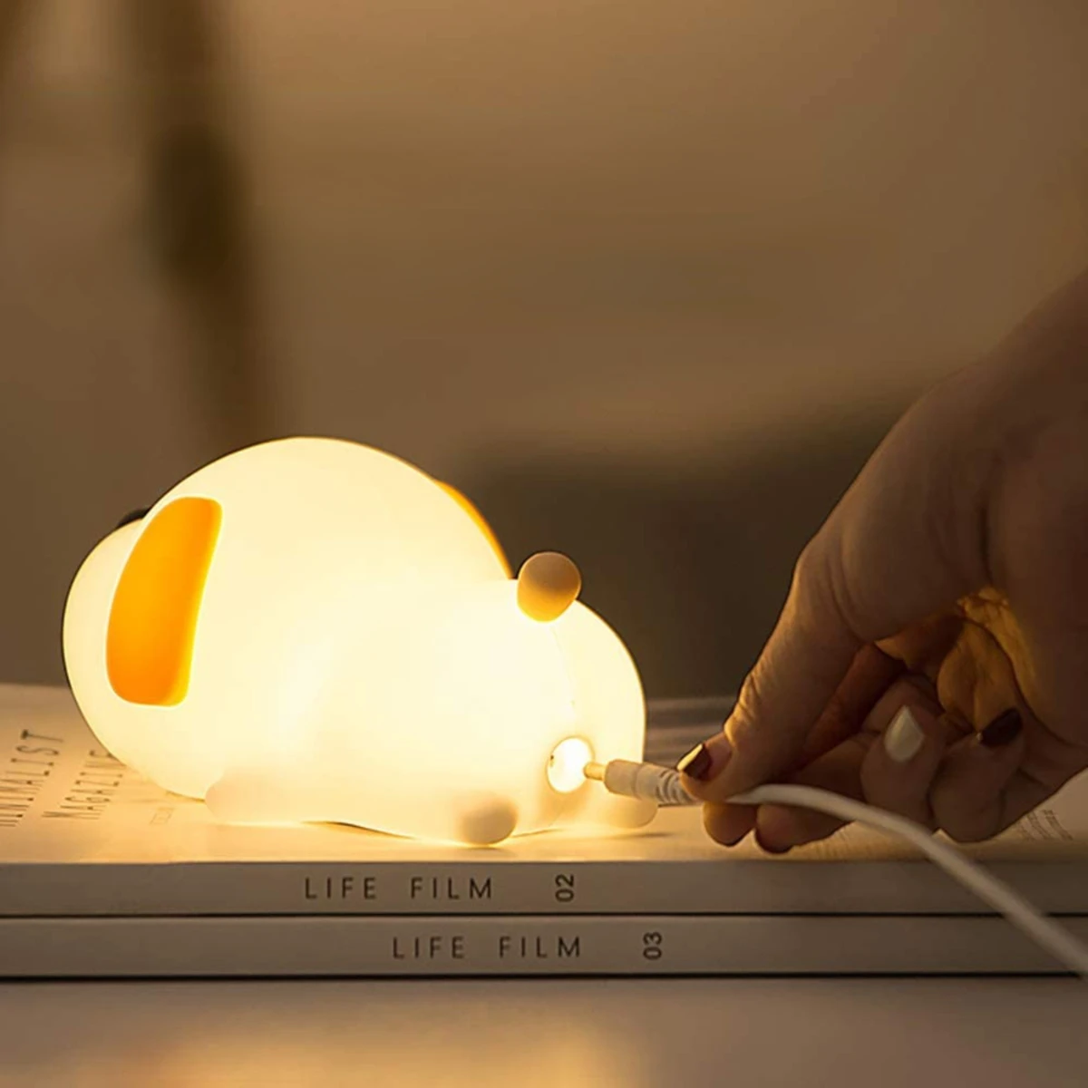 Silicone LED Papa Puppy Night Light Animal Lamp Sensor Dog Night Lamp Children Kid Bedside Bedroom Decor Birthday Gifts
Silicone LED Papa Puppy Night Light Animal Lamp Sensor Dog Night Lamp Children Kid Bedside Bedroom Decor Birthday Gifts
