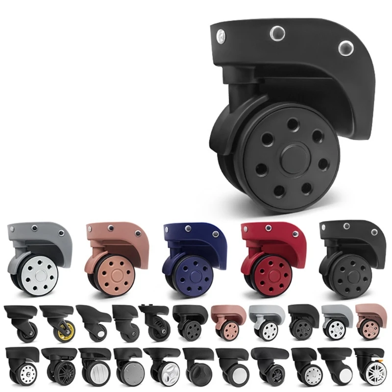 1 Pair Universal Suitcase Wheel Replacement Kit Travel Luggage Box 360 Degree Swivel Trolley Caster Heavy Duty Roller Wheel
1 Pair Universal Suitcase Wheel Replacement Kit Travel Luggage Box 360 Degree Swivel Trolley Caster Heavy Duty Roller Wheel