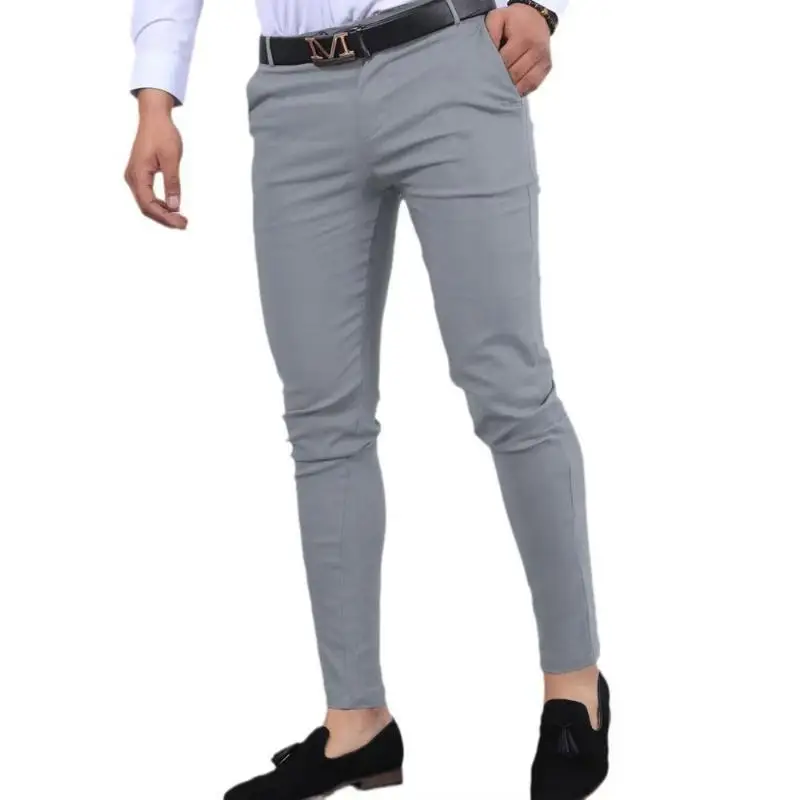Casual Formal Men's Slim Pants Transoceanic Style Business Suitable All-Match High Waist Straight Leg Trousers
Casual Formal Men's Slim Pants Transoceanic Style Business Suitable All-Match High Waist Straight Leg Trousers