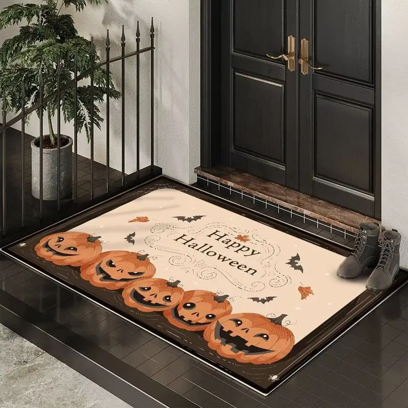 Halloween Floor Mat Pumpkin Crystal Velvet Door Bottom Mat Home Decoration Room Decoration Halloween Carpet
Halloween Floor Mat Pumpkin Crystal Velvet Door Bottom Mat Home Decoration Room Decoration Halloween Carpet