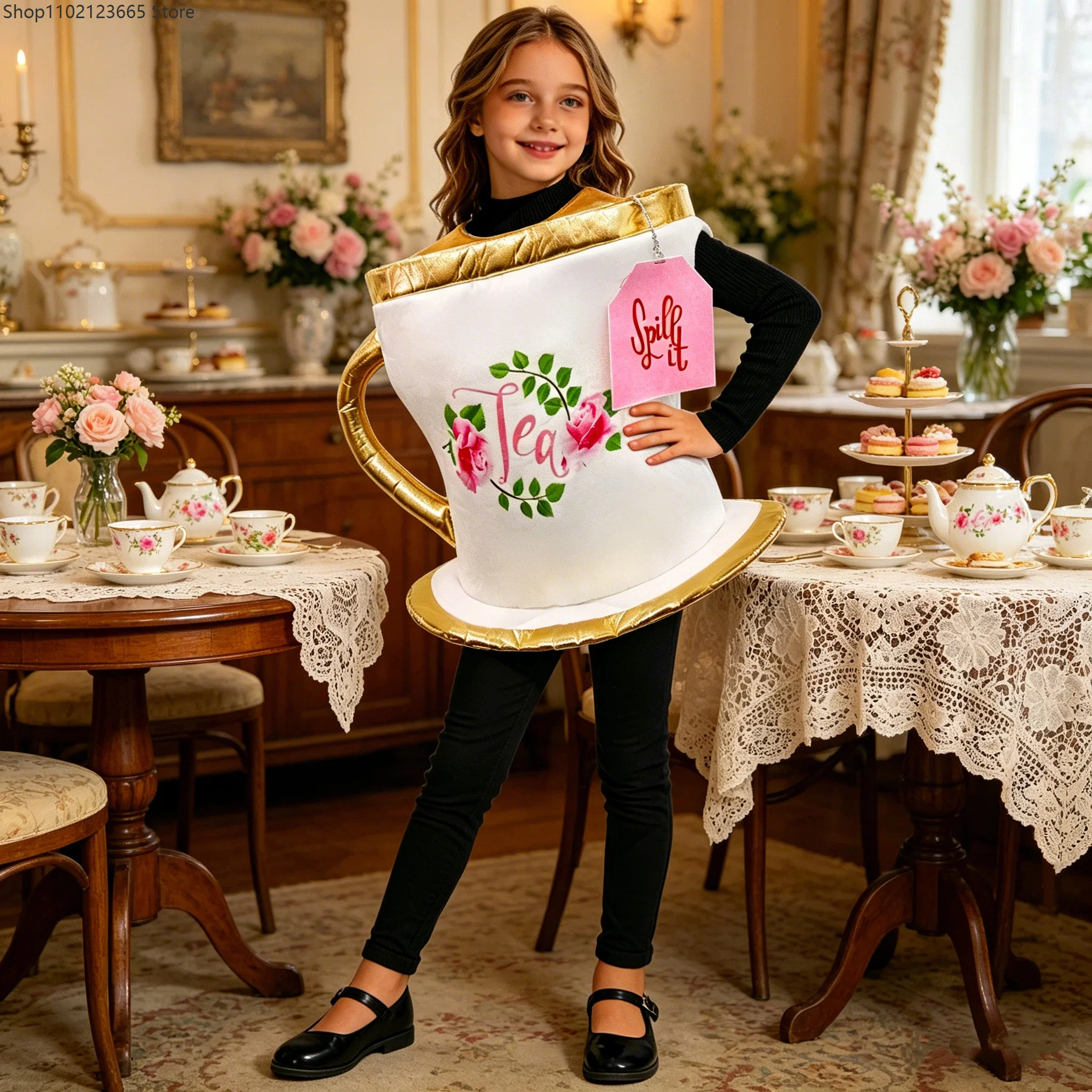 2026 Teacup Cosplay Costume Food Jumpsuit Cup Coat Enfan Reading Week Unisex Outfit Holiday Tea Party Stage Performance Suit
2026 Teacup Cosplay Costume Food Jumpsuit Cup Coat Enfan Reading Week Unisex Outfit Holiday Tea Party Stage Performance Suit