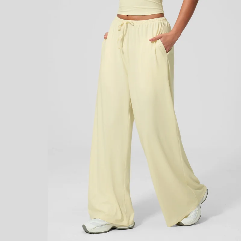 Women's Trendy Pants 2026 Long Trousers Wide-leg Loose Casual Leggings Ladies Yoga Sports Fitness Elastic Summer Pants Women
Women's Trendy Pants 2026 Long Trousers Wide-leg Loose Casual Leggings Ladies Yoga Sports Fitness Elastic Summer Pants Women
