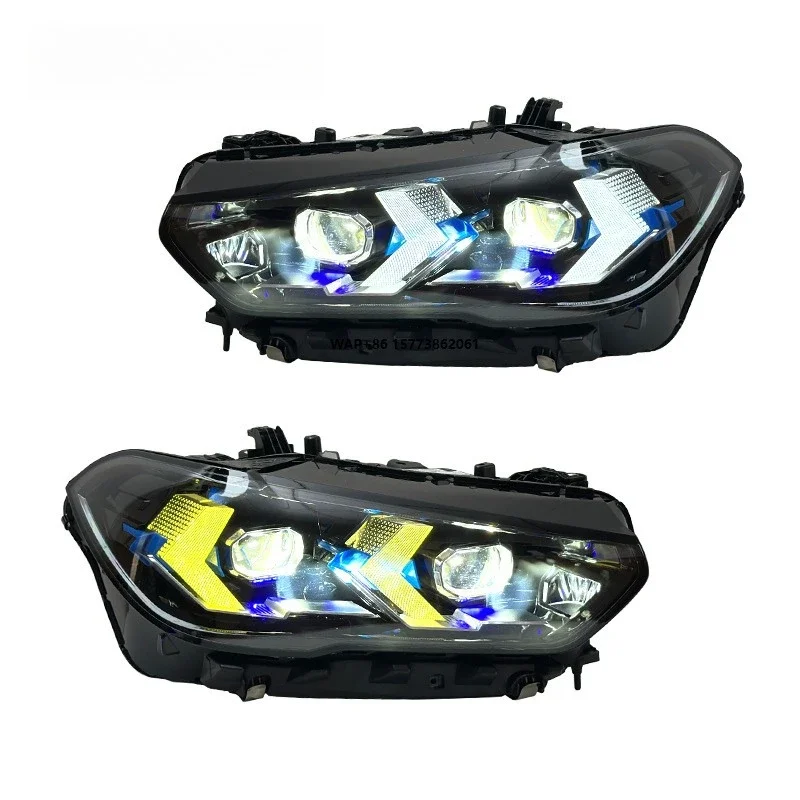 2 Unit LED Headlight Automatic Lighting System for Automobiles Front Headlights Vehicle Components Suitable for 19th-22nd X5
2 Unit LED Headlight Automatic Lighting System for Automobiles Front Headlights Vehicle Components Suitable for 19th-22nd X5