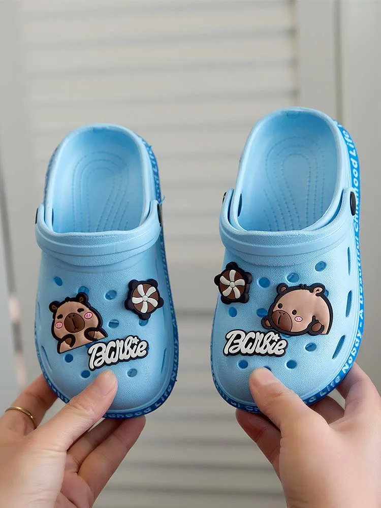 Children's new capybara cartoon soft and comfortable for men and women cute casual beach shoes slippers
Children's new capybara cartoon soft and comfortable for men and women cute casual beach shoes slippers