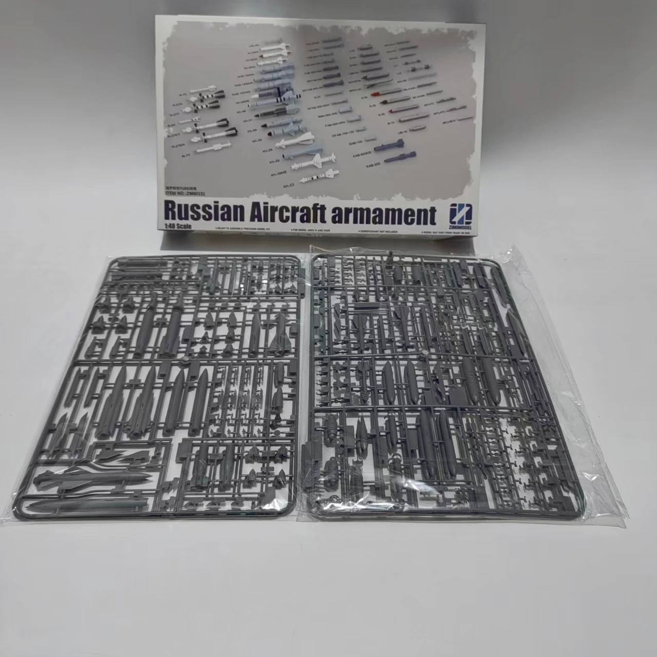 ZM80151 Zimi Model 1/48 Scale Russian Aircraft Armament Suit
ZM80151 Zimi Model 1/48 Scale Russian Aircraft Armament Suit