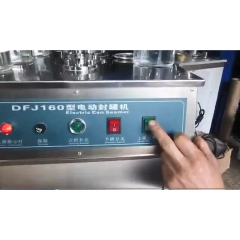 Hot Food Electric Can Press Electric Table Top Can Sealing Machine Stainless Steel Canning Bottle Capping Machine
Hot Food Electric Can Press Electric Table Top Can Sealing Machine Stainless Steel Canning Bottle Capping Machine