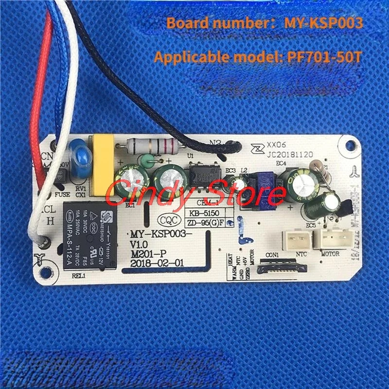 1PCS for Midea electric kettle hot water bottle original accessories PF701-50T power board MY-KSP003 computer motherboard
1PCS for Midea electric kettle hot water bottle original accessories PF701-50T power board MY-KSP003 computer motherboard