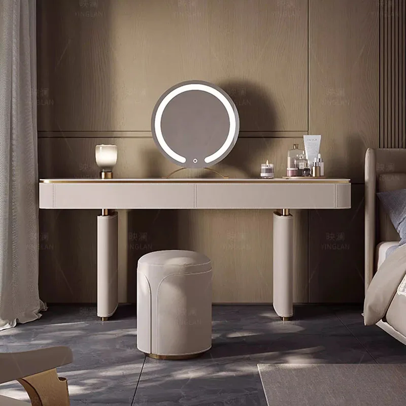 Makeup Bedroom Vanity Table Mirror Modern Coffee Comfortable Storage Dressing Table European Computer Vestidores Home Furniture
Makeup Bedroom Vanity Table Mirror Modern Coffee Comfortable Storage Dressing Table European Computer Vestidores Home Furniture