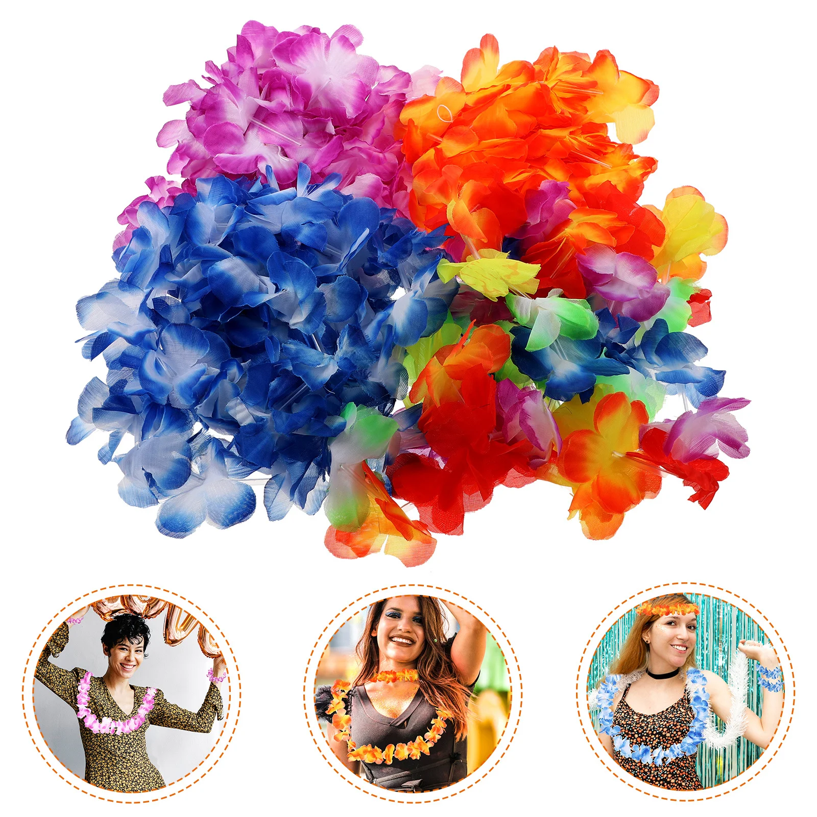 1 set 1 Set Hawaiian Leis Set Flower Garlands Wristbands Headband Party Decorations Luau Wedding Christmas Adult Events
1 set 1 Set Hawaiian Leis Set Flower Garlands Wristbands Headband Party Decorations Luau Wedding Christmas Adult Events