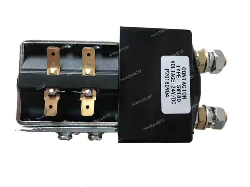 Genuine Albright Contactor SW180 SW180B-108 48V 200A Solenoid Relay Switch 48 Volt for Electric Forklift Pallet Truck Stacker
Genuine Albright Contactor SW180 SW180B-108 48V 200A Solenoid Relay Switch 48 Volt for Electric Forklift Pallet Truck Stacker