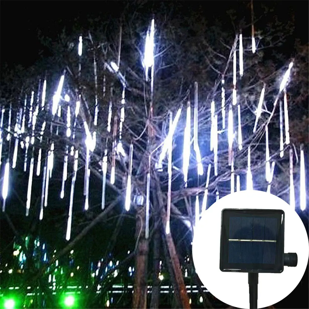 Fairy Garden Decor Solar LED Meteor Shower Light Holiday String Light Outdoor Street Wedding Party Garland Christmas Decorations
Fairy Garden Decor Solar LED Meteor Shower Light Holiday String Light Outdoor Street Wedding Party Garland Christmas Decorations
