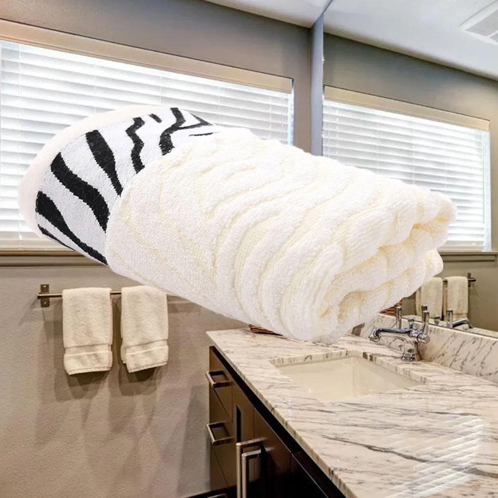 Bamboo Fiber Hand Towel Light Beige 74x34x1cm Super Absorbent Soft Non Slip Bathroom Towel Stripe Design Machine Washable
Bamboo Fiber Hand Towel Light Beige 74x34x1cm Super Absorbent Soft Non Slip Bathroom Towel Stripe Design Machine Washable