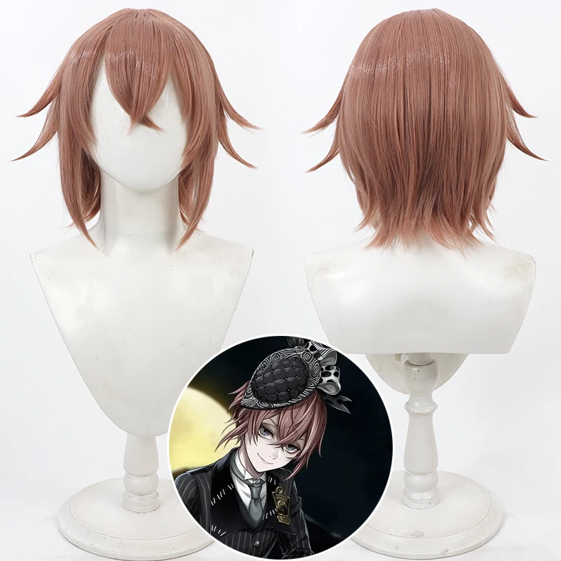 Twisted Wonderland Lilia Vanrouge Cosplay Wig Women Brown Short Heat Resistant Synthetic Hair Halloween Party Anime Wigs
Twisted Wonderland Lilia Vanrouge Cosplay Wig Women Brown Short Heat Resistant Synthetic Hair Halloween Party Anime Wigs