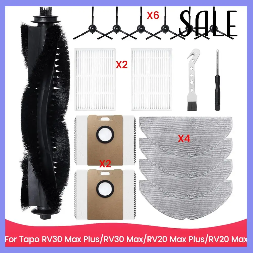 Robot Vacuum Replacement Parts Accessory Kit For Tapo RV30 Max Plus/RV30 Max/RV20 Max Plus/RV20 Max CNIM Hot
Robot Vacuum Replacement Parts Accessory Kit For Tapo RV30 Max Plus/RV30 Max/RV20 Max Plus/RV20 Max CNIM Hot