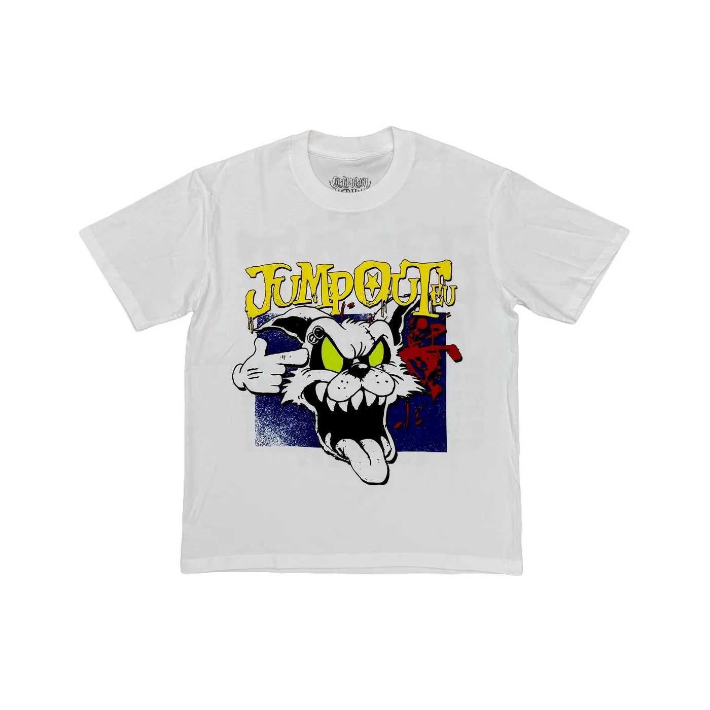 Новые мужские футболки Osamason Jumpout EU Tour MERCH, футболка в стиле хип-хоп, скейтборд, уличные хлопковые футболки, футболка, размер США e69 
Новые мужские футболки Osamason Jumpout EU Tour MERCH, футболка в стиле хип-хоп, скейтборд, уличные хлопковые футболки, футболка, размер США e69