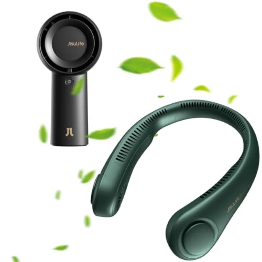 Handheld Turbo Fan for outdoor use, ABS plastic body in black with ultra-quiet operation and 4000 mAh battery
Handheld Turbo Fan for outdoor use, ABS plastic body in black with ultra-quiet operation and 4000 mAh battery