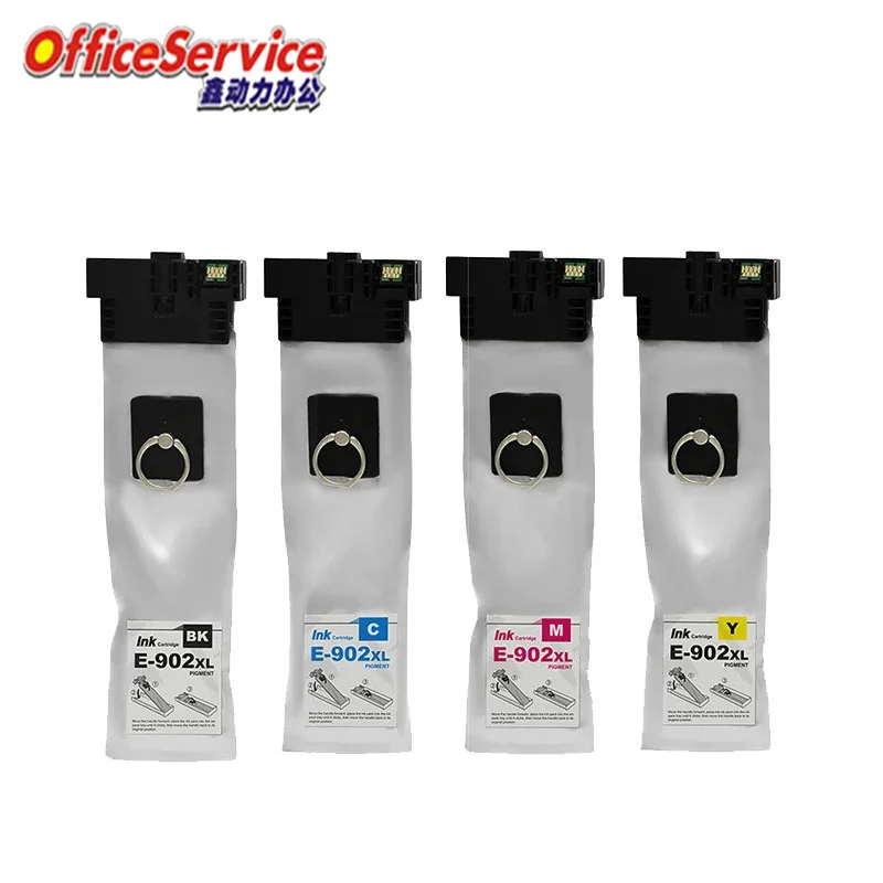 T902XL 902XL T902 Ink Cartridge Compatible For Epson WorkForce Pro WF-C5210 WF-C5290 WF-C5710 WF-C5790 printer, Applicable to NA
T902XL 902XL T902 Ink Cartridge Compatible For Epson WorkForce Pro WF-C5210 WF-C5290 WF-C5710 WF-C5790 printer, Applicable to NA