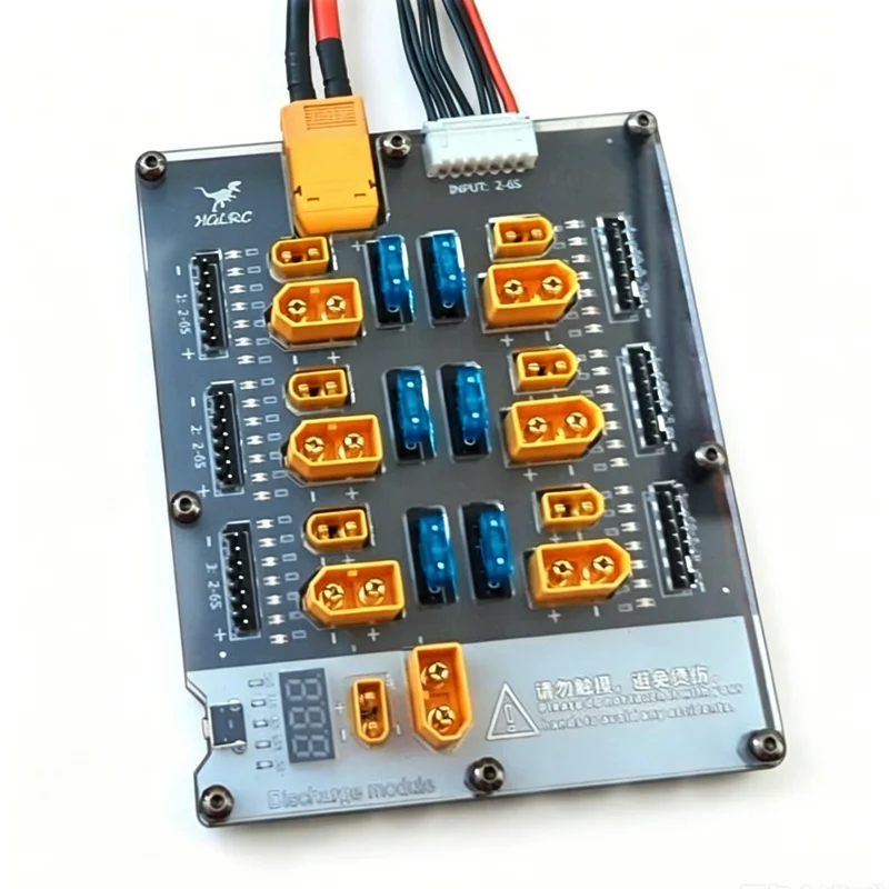 HGLRC Thor 6-Port LiPo Balance Board, Fit IMAX B6 / ISDT Q6 Nano / HOTA D6 Pro P6 RC Chargers
HGLRC Thor 6-Port LiPo Balance Board, Fit IMAX B6 / ISDT Q6 Nano / HOTA D6 Pro P6 RC Chargers