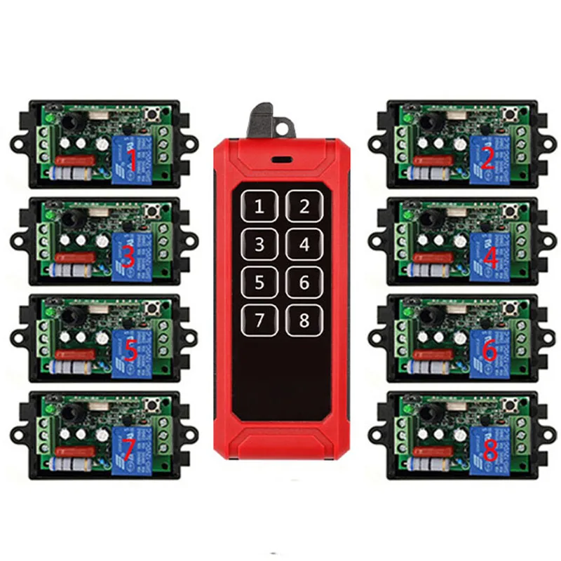 433 MHz 1000M Long Range AC 220V 1CH RF Industrial Wireless Remote Control Relay Switch Light /Lamp/Window/Garage Doors Shutters
433 MHz 1000M Long Range AC 220V 1CH RF Industrial Wireless Remote Control Relay Switch Light /Lamp/Window/Garage Doors Shutters