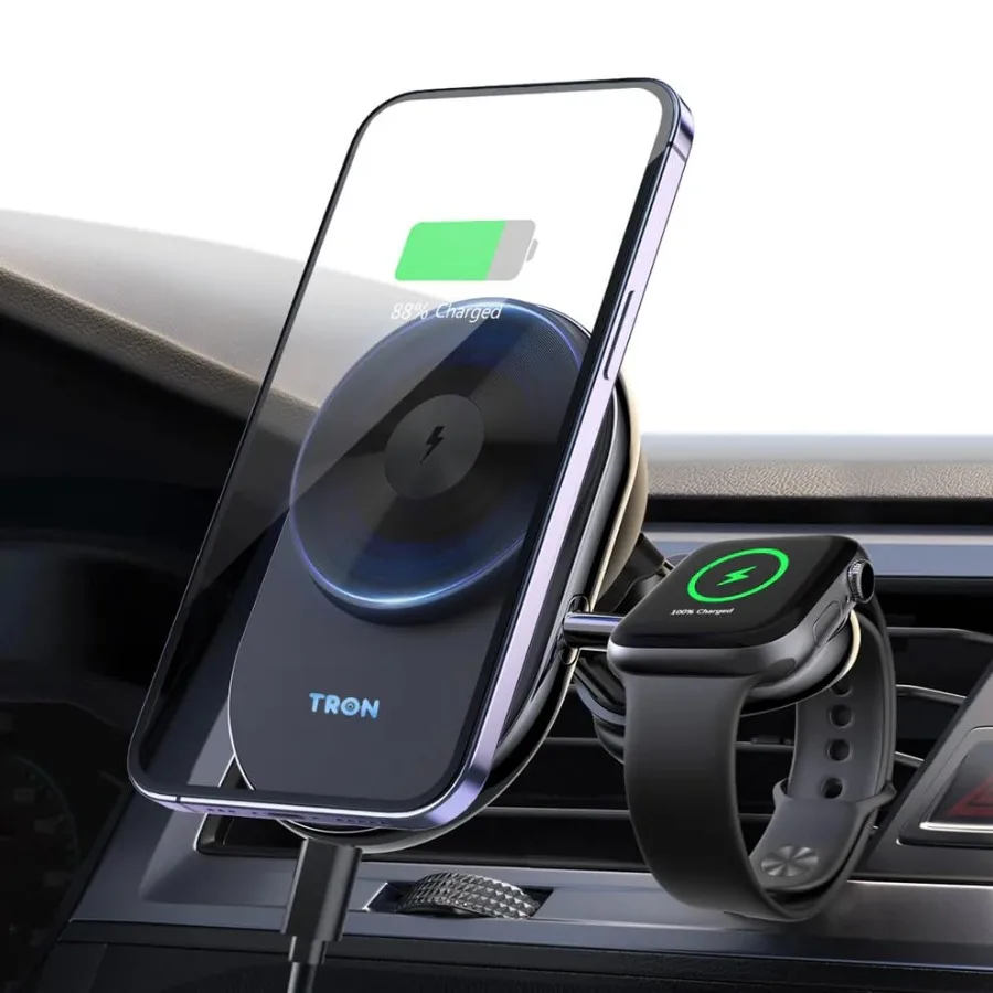 2-in-1 Ice Coloring Wireless Car Charger Wireless Charging for iPhone and iWatch
2-in-1 Ice Coloring Wireless Car Charger Wireless Charging for iPhone and iWatch