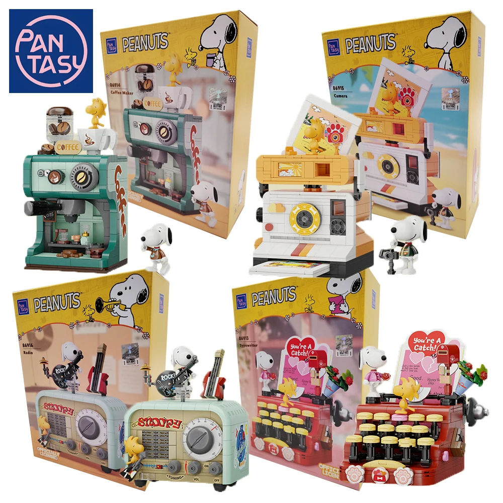 Original PANTASY Snoopy Retro Machine Series Blocks Funny Building Kits Premium Desk Display Creative Kids Toys Charming Gifts
Original PANTASY Snoopy Retro Machine Series Blocks Funny Building Kits Premium Desk Display Creative Kids Toys Charming Gifts