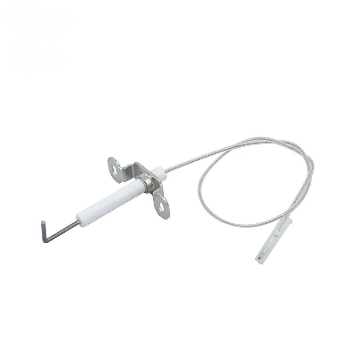 Gas Burner Igniter with Braided Cable Ceramic Spark Plug for Heating System L-Tip Spark Needle BAXI Eco Compact Main-5 711404900
Gas Burner Igniter with Braided Cable Ceramic Spark Plug for Heating System L-Tip Spark Needle BAXI Eco Compact Main-5 711404900
