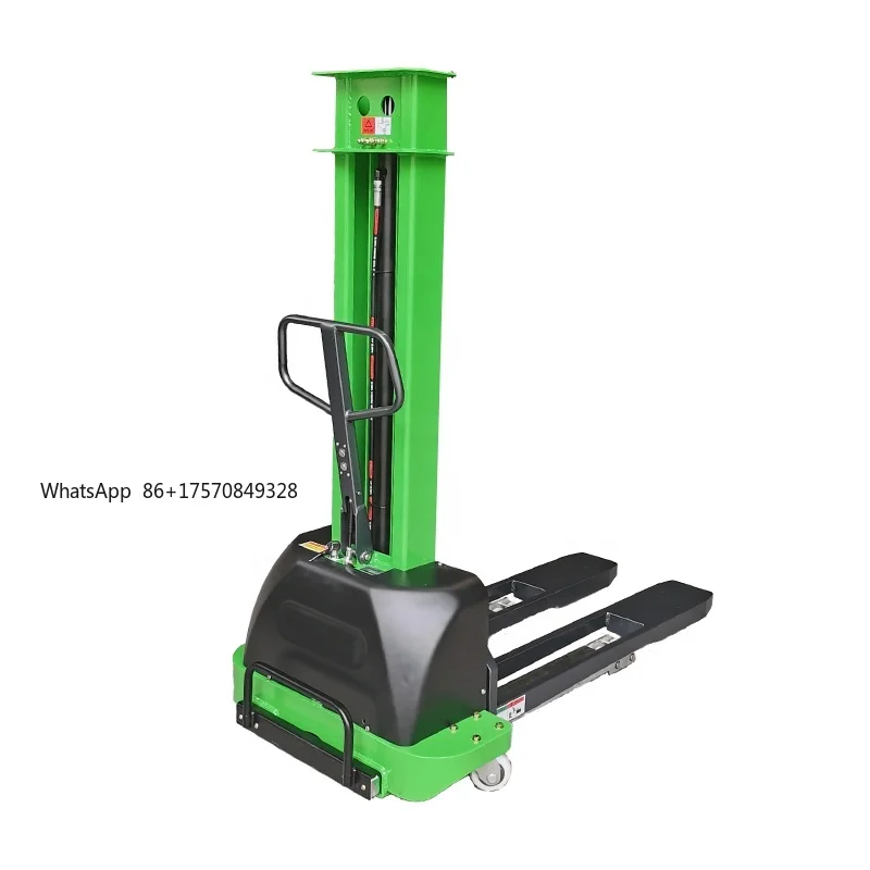 Self-Load 500Kg Semi Hydraulic Lift Electric Pallet Stacker Manual Forklift with Battery Power Engine and Motor Components
Self-Load 500Kg Semi Hydraulic Lift Electric Pallet Stacker Manual Forklift with Battery Power Engine and Motor Components