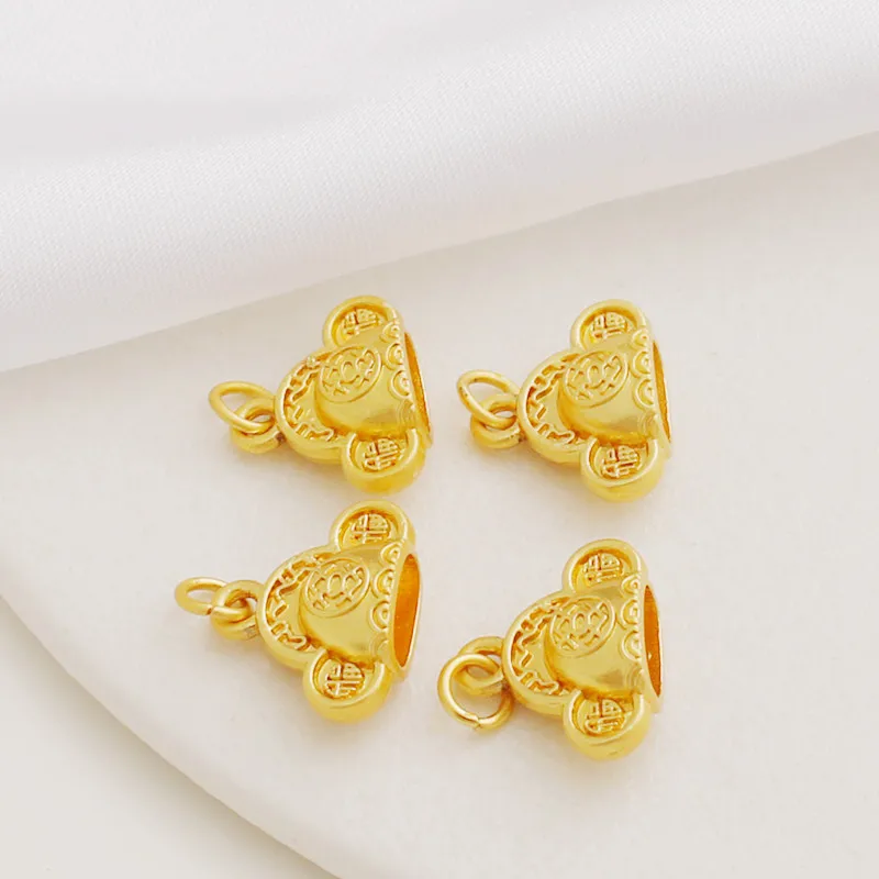 18K Gold Plated Matte Double Sided Fu Character Small Official Hat Pendant For DIY Bracelet Necklace Jewelry Findings Supplies
18K Gold Plated Matte Double Sided Fu Character Small Official Hat Pendant For DIY Bracelet Necklace Jewelry Findings Supplies