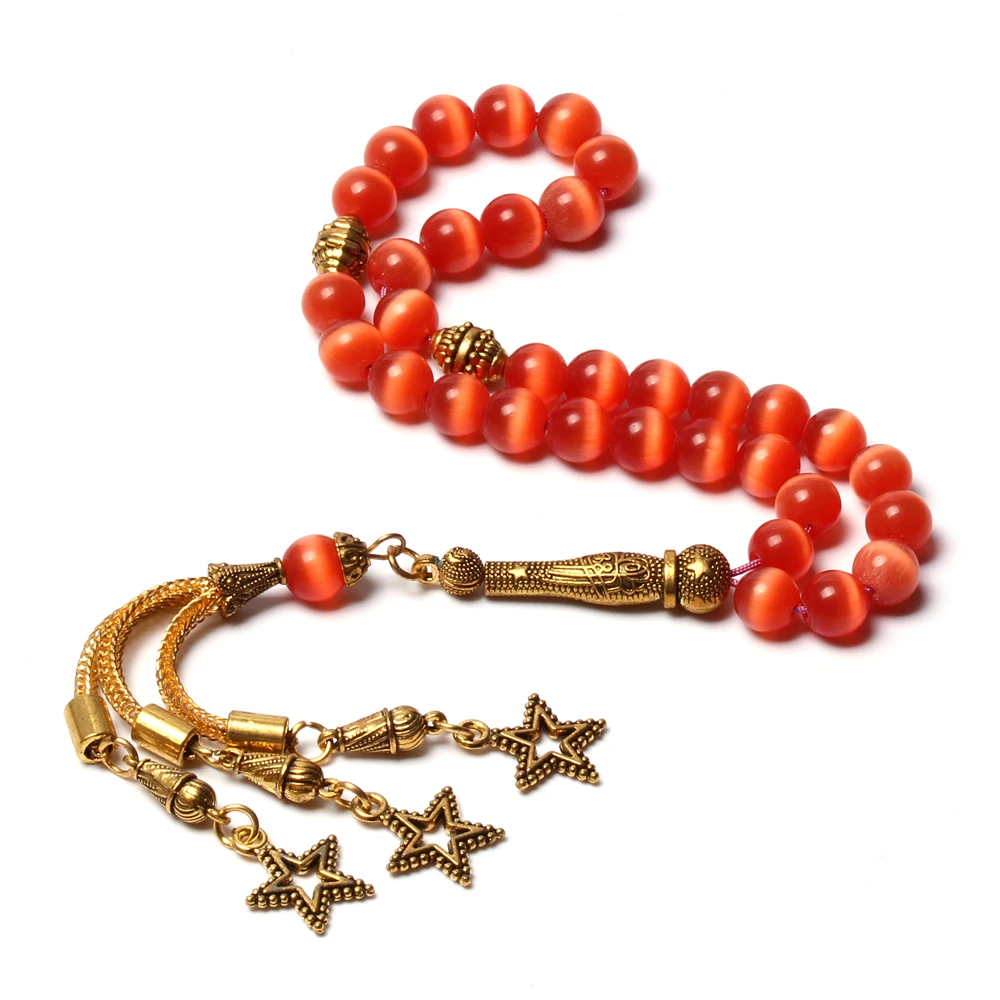 Misbaha Tespih bead arabic jewelry Cat Eye Crystal Stone Muslim Tasbih Prayer Beads Necklace Islamic Rosary Ramanda gifts
Misbaha Tespih bead arabic jewelry Cat Eye Crystal Stone Muslim Tasbih Prayer Beads Necklace Islamic Rosary Ramanda gifts