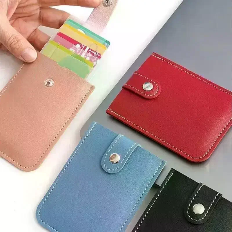 PU Leather Credit Card Holder Bag 5pcs Slots Men/Women Wallet Bank Leather Wallets With Money Clip Designer Cardholder
PU Leather Credit Card Holder Bag 5pcs Slots Men/Women Wallet Bank Leather Wallets With Money Clip Designer Cardholder