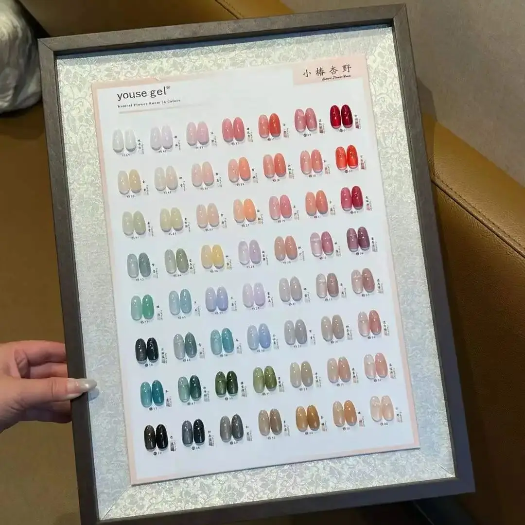 Lemcco 56pcs Jelly Gel Polish Set Korean Style Translucent UV Soak Off Nail Glue Nail Art Gel Polish Manicure Nail Gel Lacquer
Lemcco 56pcs Jelly Gel Polish Set Korean Style Translucent UV Soak Off Nail Glue Nail Art Gel Polish Manicure Nail Gel Lacquer