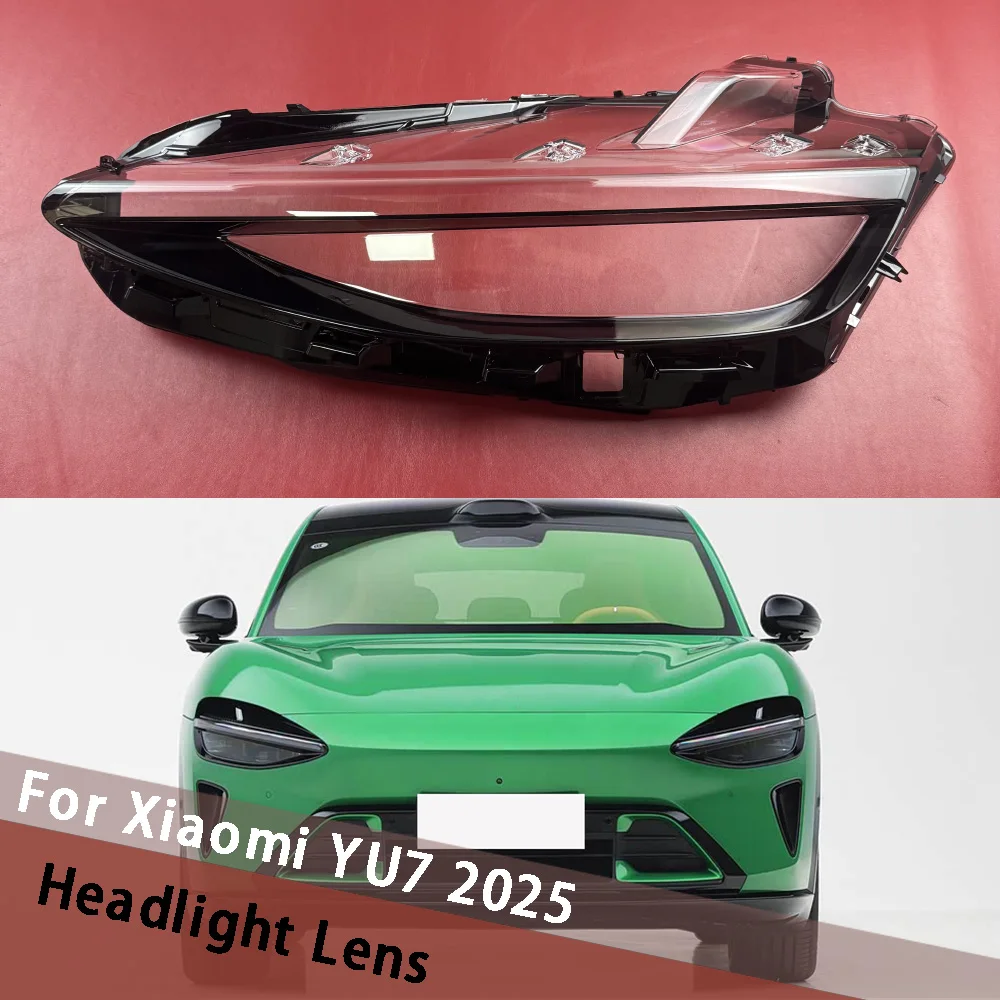 Чехол для авто лампы Xiaomi YU7 2025, прозрачный корпус объектива, крышка передней фары автомобиля, колпачки для фар, маска, абажур, замена
Чехол для авто лампы Xiaomi YU7 2025, прозрачный корпус объектива, крышка передней фары автомобиля, колпачки для фар, маска, абажур, замена