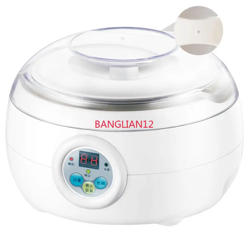 Household automatic intelligent natto machine, yogurt machine, stainless steel liner
Household automatic intelligent natto machine, yogurt machine, stainless steel liner