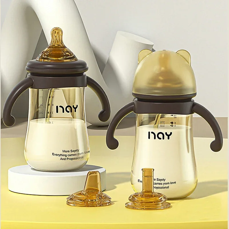 240ml/300ml Baby Bottles Kids Teeth Guard Feeding Bottle Antifall Anti-Colic Nursing Bottle for Baby Different Stage BPA Free
240ml/300ml Baby Bottles Kids Teeth Guard Feeding Bottle Antifall Anti-Colic Nursing Bottle for Baby Different Stage BPA Free