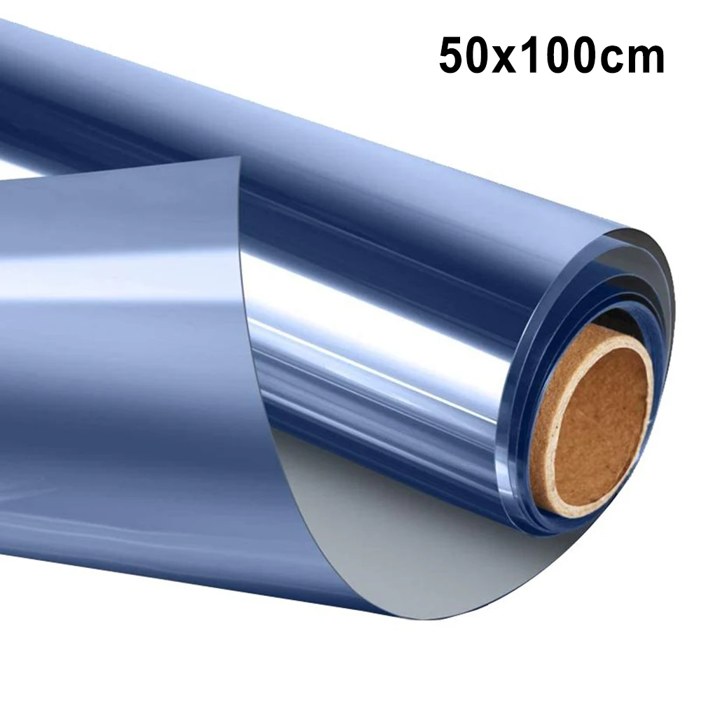 High Quality Mirror Film Heat Insulation Blue Heat Insulsation PET Privacy Window 1pcs 50cm X 100cm 60cm X 100cm Energy Saving
High Quality Mirror Film Heat Insulation Blue Heat Insulsation PET Privacy Window 1pcs 50cm X 100cm 60cm X 100cm Energy Saving