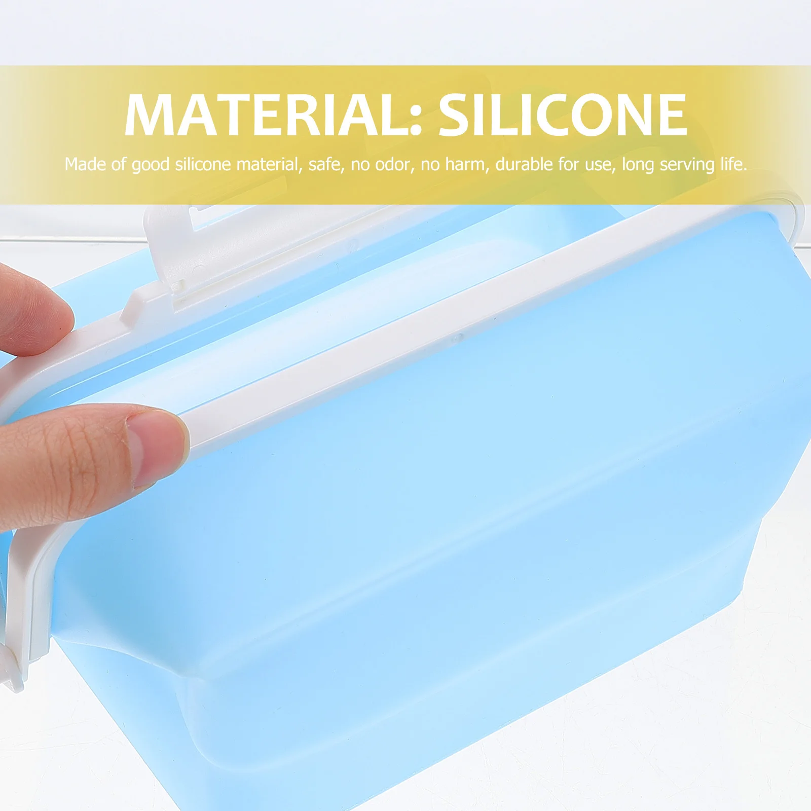 Silicone Food Box Microwave Safe Heat-Resistant Vegetable Fruit Fresh-Keeping Fridge Storage Container Lunch Organizer
Silicone Food Box Microwave Safe Heat-Resistant Vegetable Fruit Fresh-Keeping Fridge Storage Container Lunch Organizer