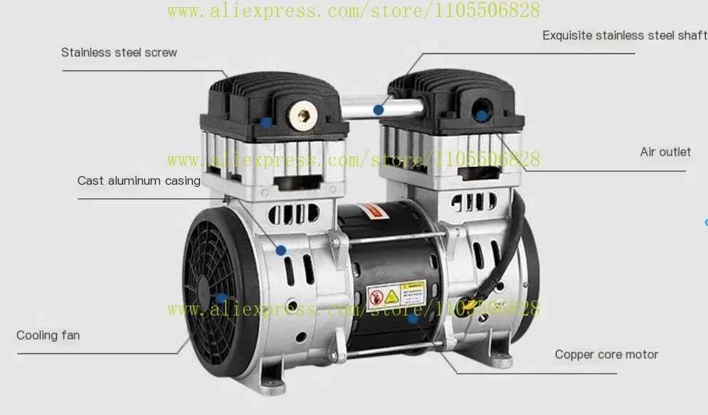 550/600/800/1200W/1500W Silent Air Compressor Head Silent Air Pump Painting Woodworking Accessories Air Pump Head Motor
550/600/800/1200W/1500W Silent Air Compressor Head Silent Air Pump Painting Woodworking Accessories Air Pump Head Motor