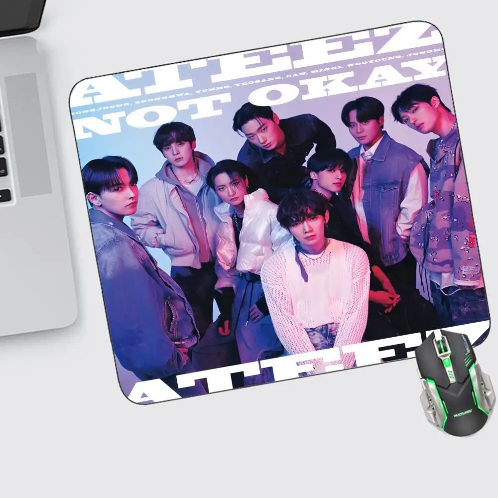 Kpop A-ATEEZ Mouse Pad Small Gaming Accessories Keyboard Computer Offices Desk Mat Pc Gamer Non-slip Rubber Mousepad
Kpop A-ATEEZ Mouse Pad Small Gaming Accessories Keyboard Computer Offices Desk Mat Pc Gamer Non-slip Rubber Mousepad
