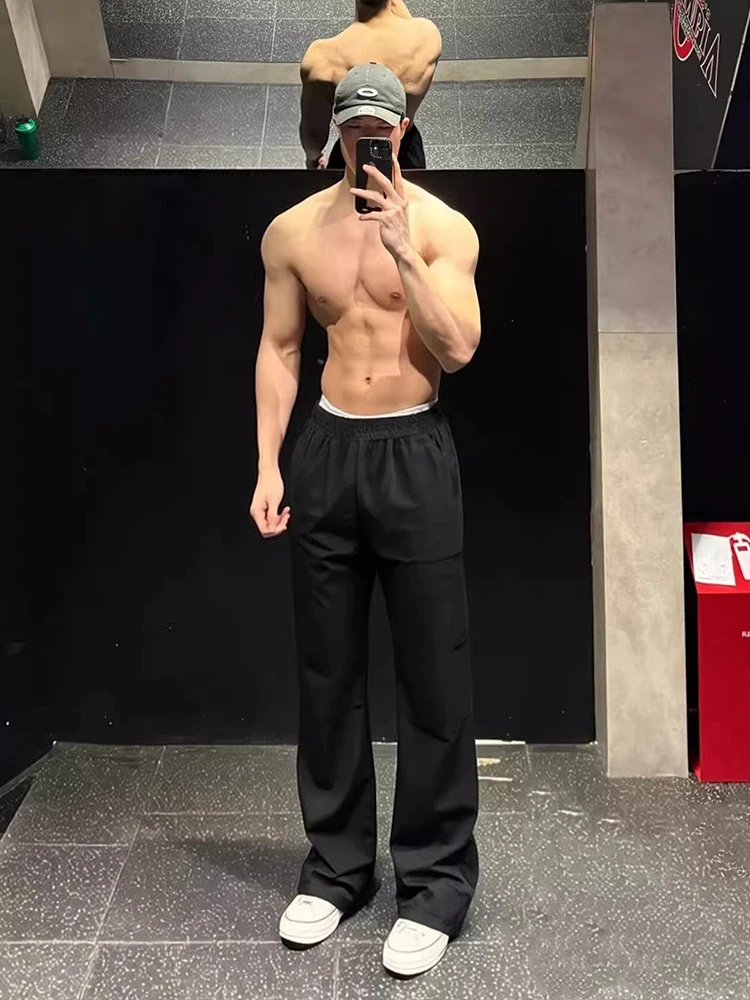 Cleanfit Bla Ice Skin Pants Men's Spring Summer Thin Qui Dry Casual Fitn Straight Leg Pants Loose Fit mid Waist Elasti...
Cleanfit Bla Ice Skin Pants Men's Spring Summer Thin Qui Dry Casual Fitn Straight Leg Pants Loose Fit mid Waist Elasti...