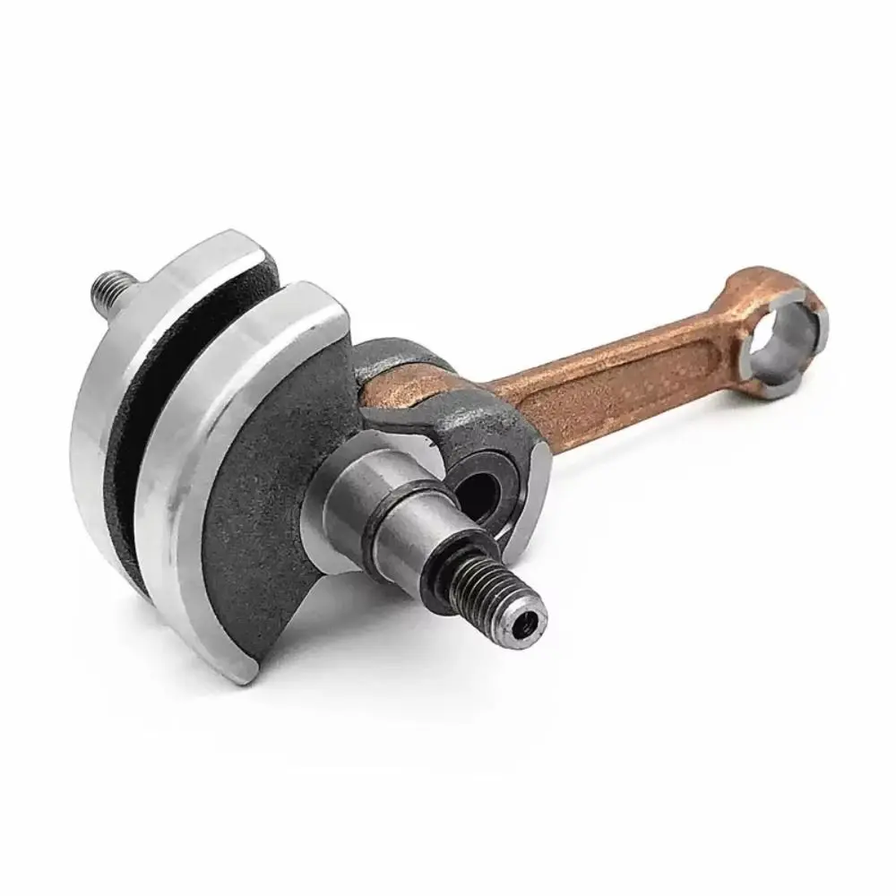 Replaceable Saw Crankshaft Hardened Steel High Strength Connecting Rod Good Balance Lightweight Branch Saw Crankshaft
Replaceable Saw Crankshaft Hardened Steel High Strength Connecting Rod Good Balance Lightweight Branch Saw Crankshaft