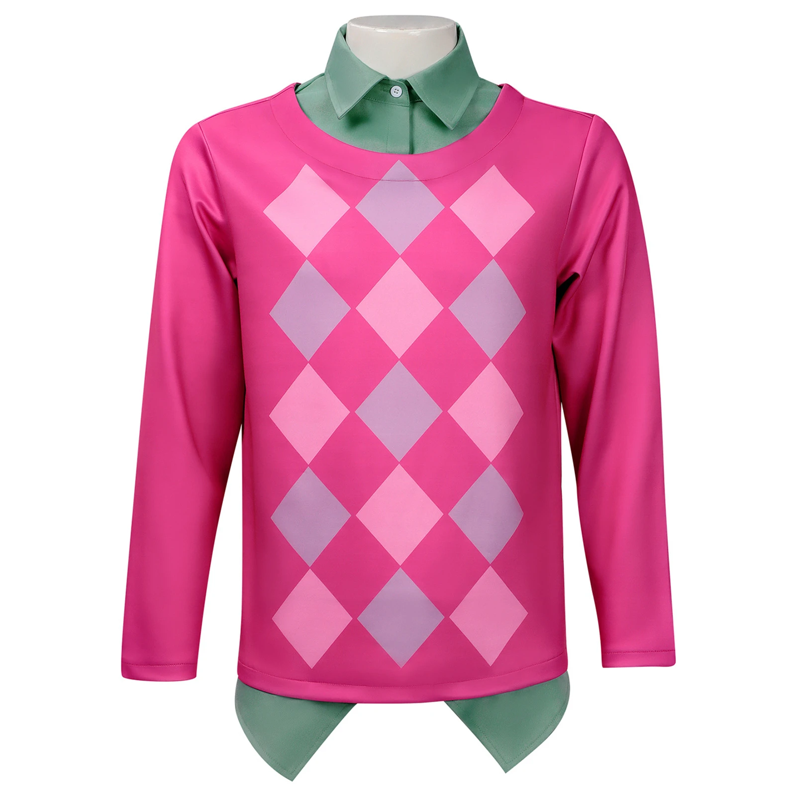 K-Pop Saja Boys Baby Cosplay Costume Men'S Two-Piece Pink Hoodie Shirt Concert Top Halloween Carnival Party Uniform
K-Pop Saja Boys Baby Cosplay Costume Men'S Two-Piece Pink Hoodie Shirt Concert Top Halloween Carnival Party Uniform