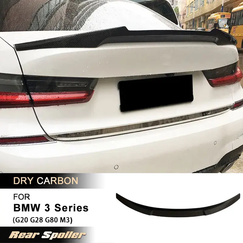 Car Rear Trunk Spoiler Wings for BMW 3 Series G20 G28 G80 M3 4D 2020-2023 Racing Rear Spoiler Boot Wing Lip Prepreg Dry Carbon
Car Rear Trunk Spoiler Wings for BMW 3 Series G20 G28 G80 M3 4D 2020-2023 Racing Rear Spoiler Boot Wing Lip Prepreg Dry Carbon