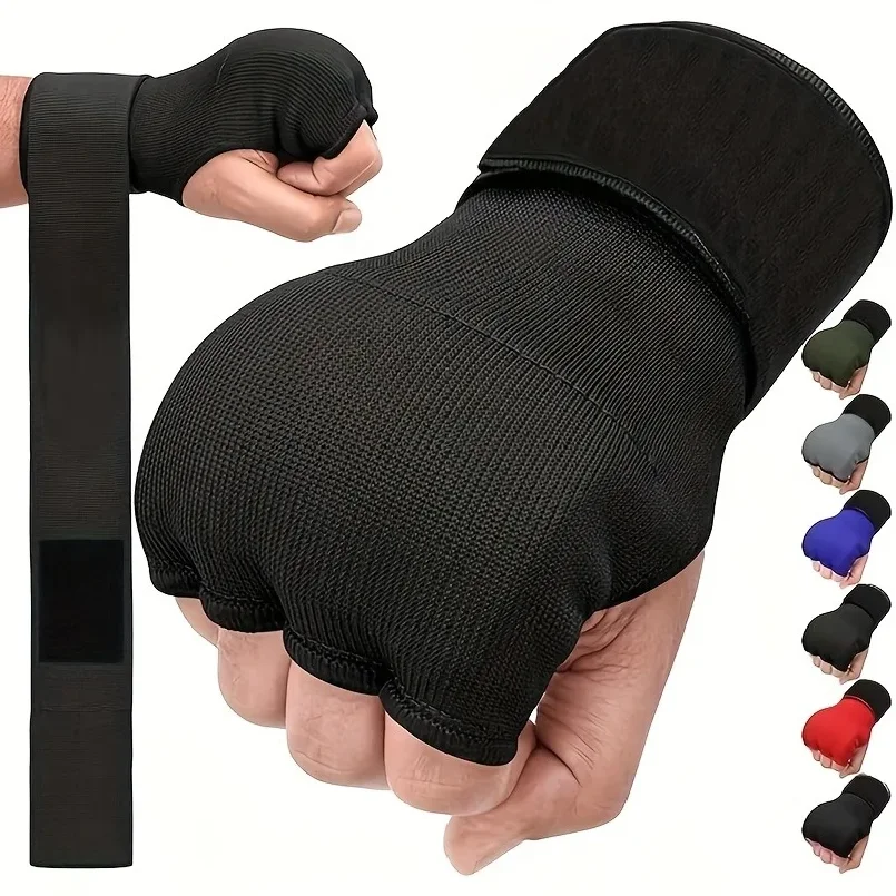 Half-Finger Boxing Gloves Thickened Foam Padding Gym Sanda Muay Thai Fighting Training Hand Wrap Inner Gloves
Half-Finger Boxing Gloves Thickened Foam Padding Gym Sanda Muay Thai Fighting Training Hand Wrap Inner Gloves