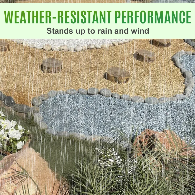 Rock Glue Landscaping Stone Glue Anti-Yellowing Sticky Ground Coverage Gravel Binder For Outdoor Yards Garden Patios Driveways
Rock Glue Landscaping Stone Glue Anti-Yellowing Sticky Ground Coverage Gravel Binder For Outdoor Yards Garden Patios Driveways