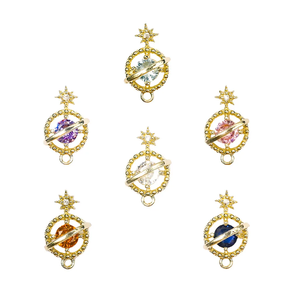 6pcs Planet Decor Alloy Nail Art Accessories DIY Patch Manicure Charms Manicure Nail Planet Decors naments Crystal Rhinestones
6pcs Planet Decor Alloy Nail Art Accessories DIY Patch Manicure Charms Manicure Nail Planet Decors naments Crystal Rhinestones