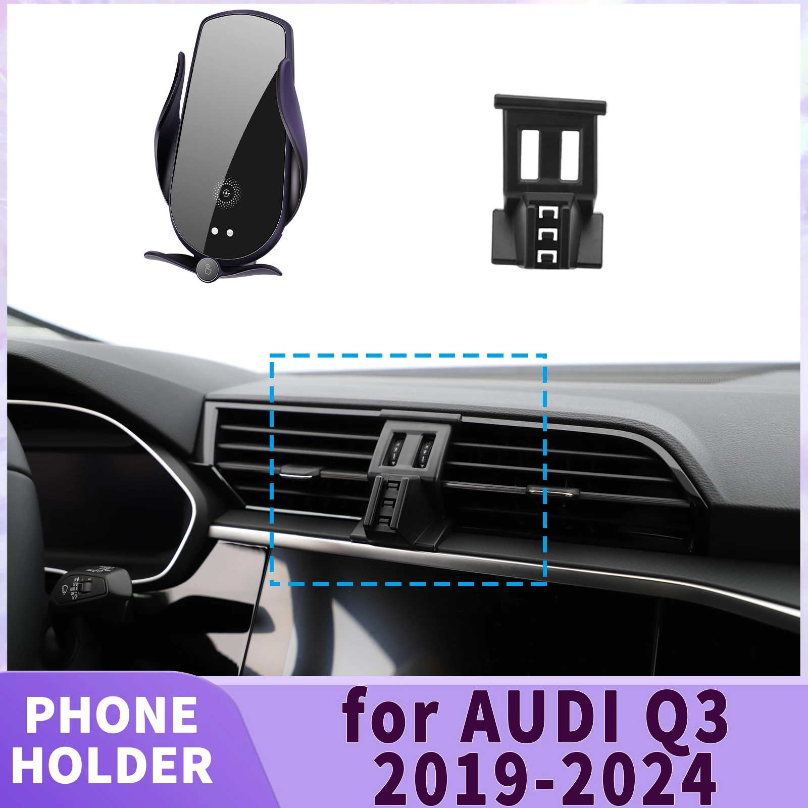 fit for AUDI Q3 2019 2020 2021 2022 2023 2024 Screen Base Phone Holder Mount Secure Clip Car accessoires
fit for AUDI Q3 2019 2020 2021 2022 2023 2024 Screen Base Phone Holder Mount Secure Clip Car accessoires