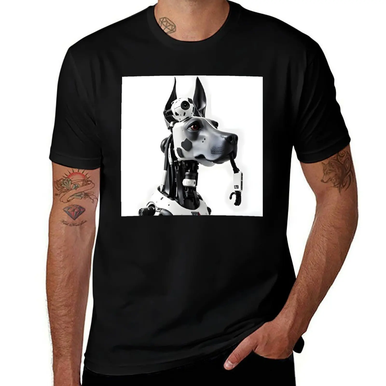 Robodog T-Shirt funny meme t-shirts Clothing oversized t shirt mens workout shirts
Robodog T-Shirt funny meme t-shirts Clothing oversized t shirt mens workout shirts