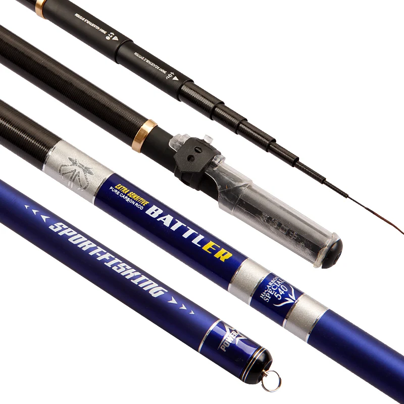 New 5.4/6.38/7.2M Quick Fighter fishing rod carbon fiber carp ultra-light and hard three-position stream pole 28-tone telescopic
New 5.4/6.38/7.2M Quick Fighter fishing rod carbon fiber carp ultra-light and hard three-position stream pole 28-tone telescopic