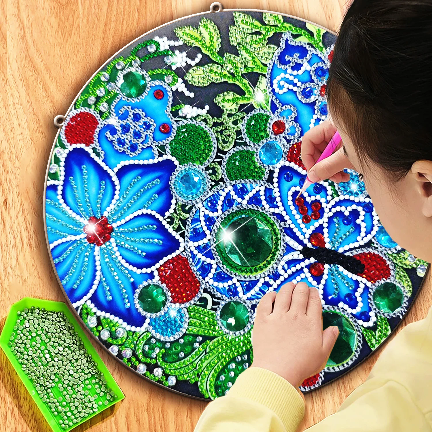 5d Children's Handicraft Class DIY Makes Diamond Painting Pendants, Special-shaped Bright Diamonds Paste Painting Decorations To
5d Children's Handicraft Class DIY Makes Diamond Painting Pendants, Special-shaped Bright Diamonds Paste Painting Decorations To