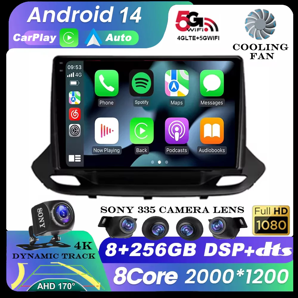 Android 14 Car Radio For Chevrolet Menlo 2020 - 2022 Multimedia Video Player Navigation GPS 4G WIFI Wireless Auto Carplay QLED
Android 14 Car Radio For Chevrolet Menlo 2020 - 2022 Multimedia Video Player Navigation GPS 4G WIFI Wireless Auto Carplay QLED
